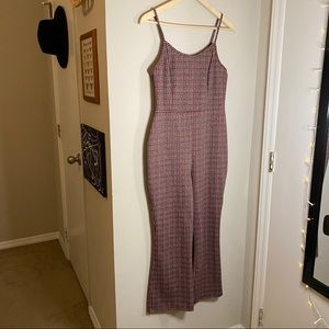 WILD FABLE plaid jumpsuit